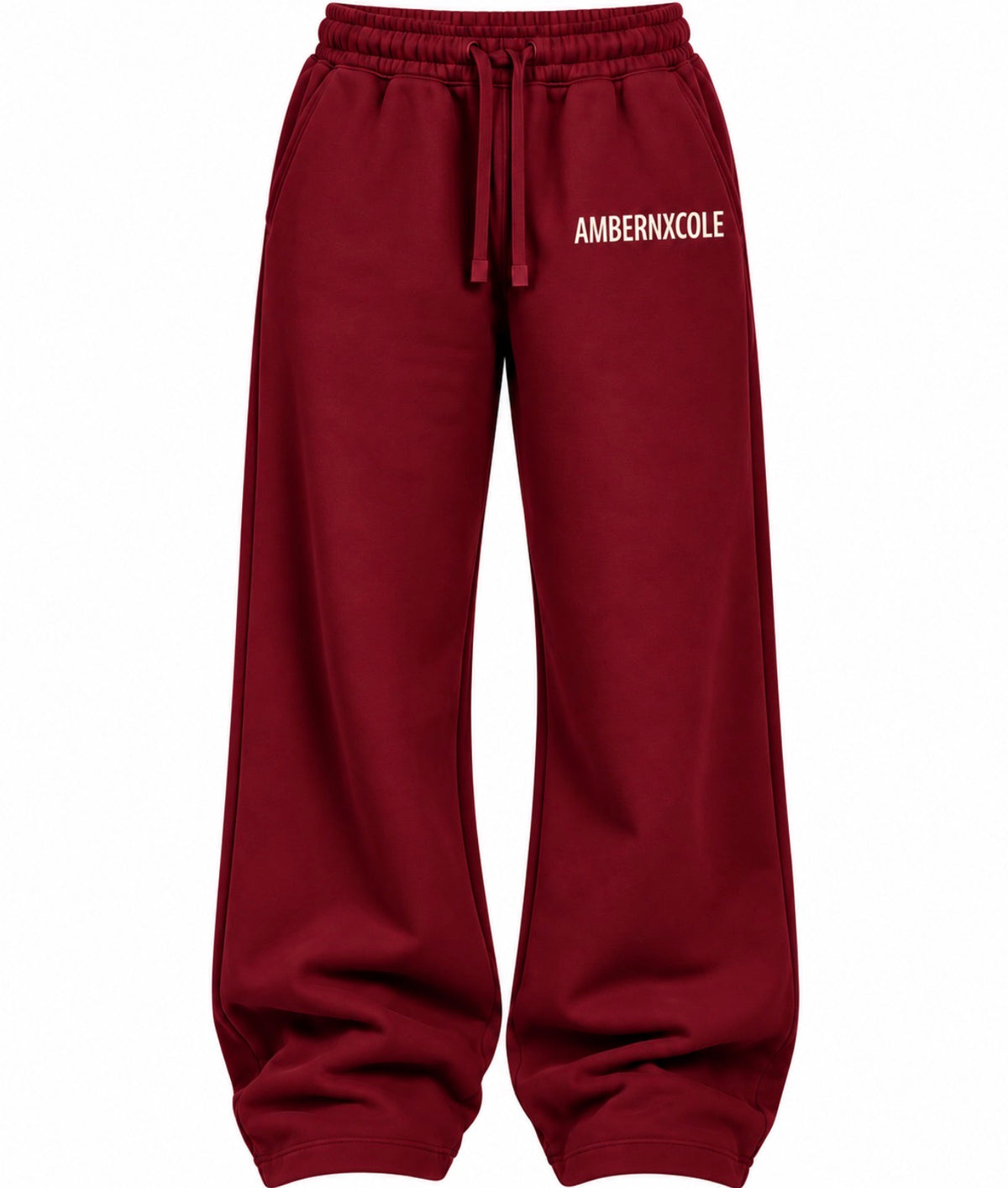 AMBERNXCOLE Signature Wide-Leg Sweatpants