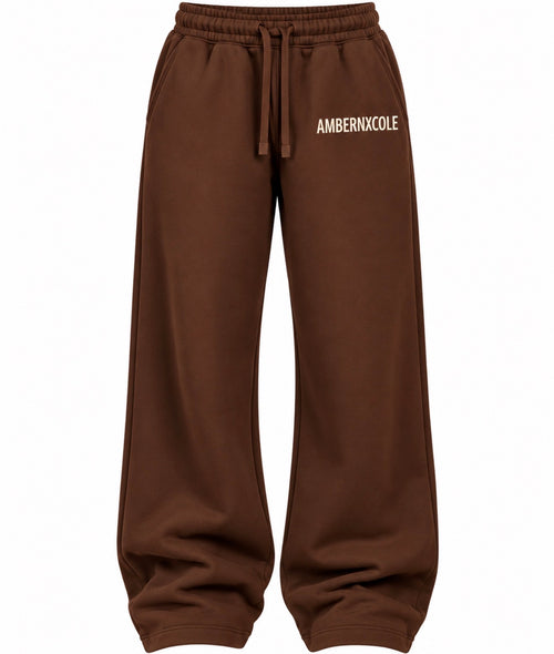 AMBERNXCOLE Signature Wide-Leg Sweatpants