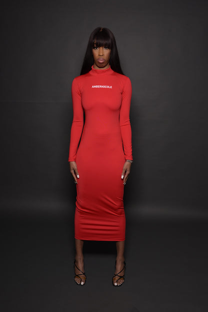 CHRISSY DRESS (RED)