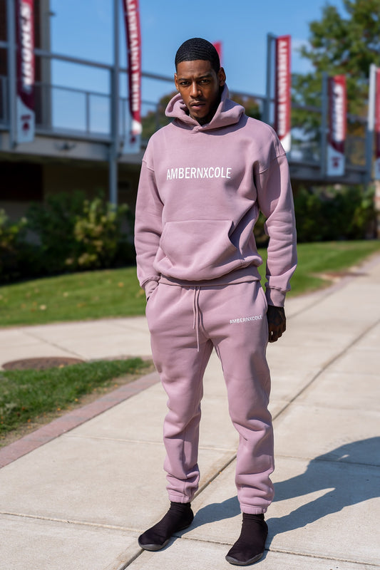 LILAC AMBERNXCOLE HOODIE SET