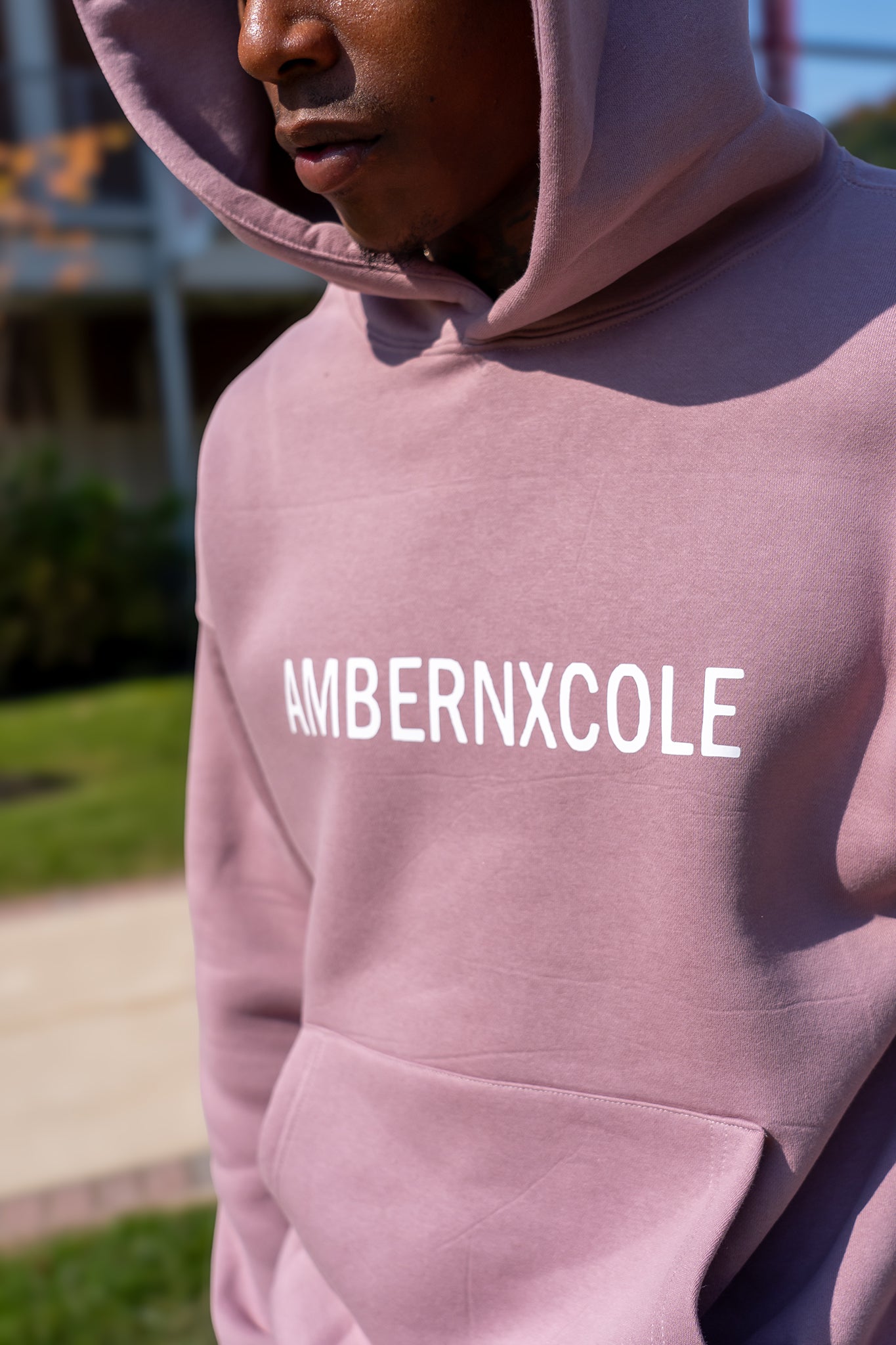 LILAC AMBERNXCOLE HOODIE SET