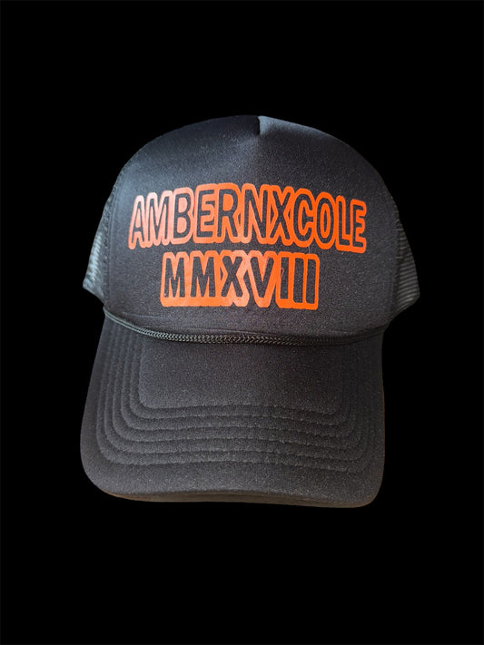 BLACK/ORANGE TRUCKER