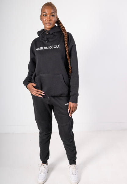 BLACK AMBERNXCOLE HOODIE SET